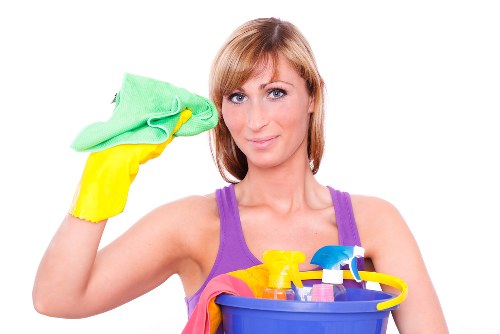 Professional upholstery cleaning on a living room sofa