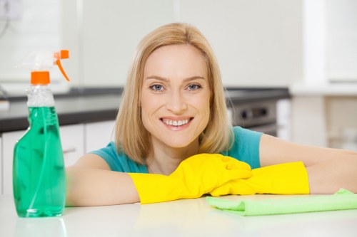 Carpet cleaning process in a commercial Hackney property
