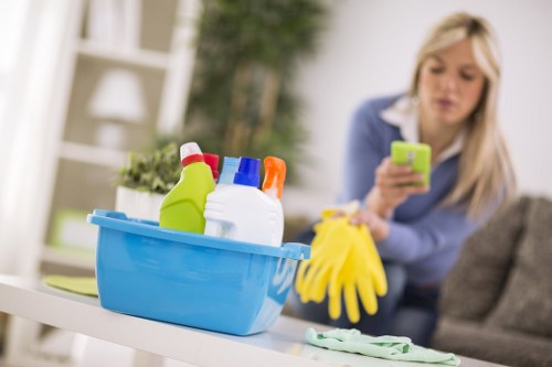 Spot cleaning stains on a mattress with gentle solution