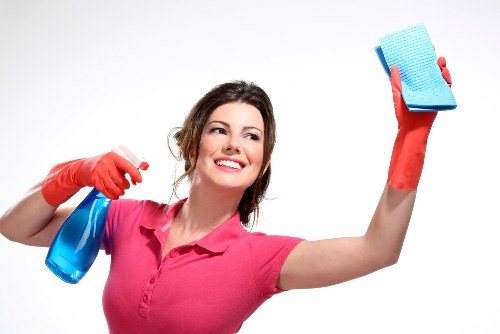 Cleaning pet stains from upholstery with safe products